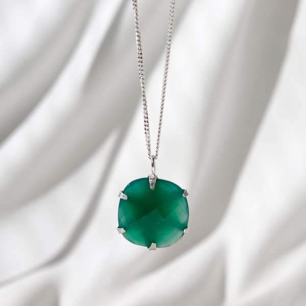 Large Mismatched Gemstone Pendant