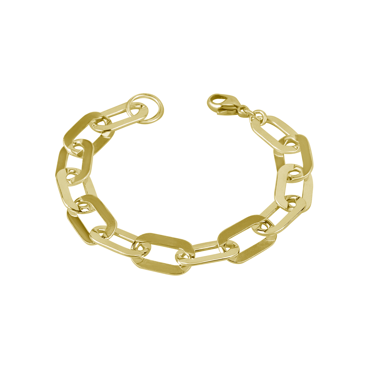 Chunky Flat Chain Bracelet