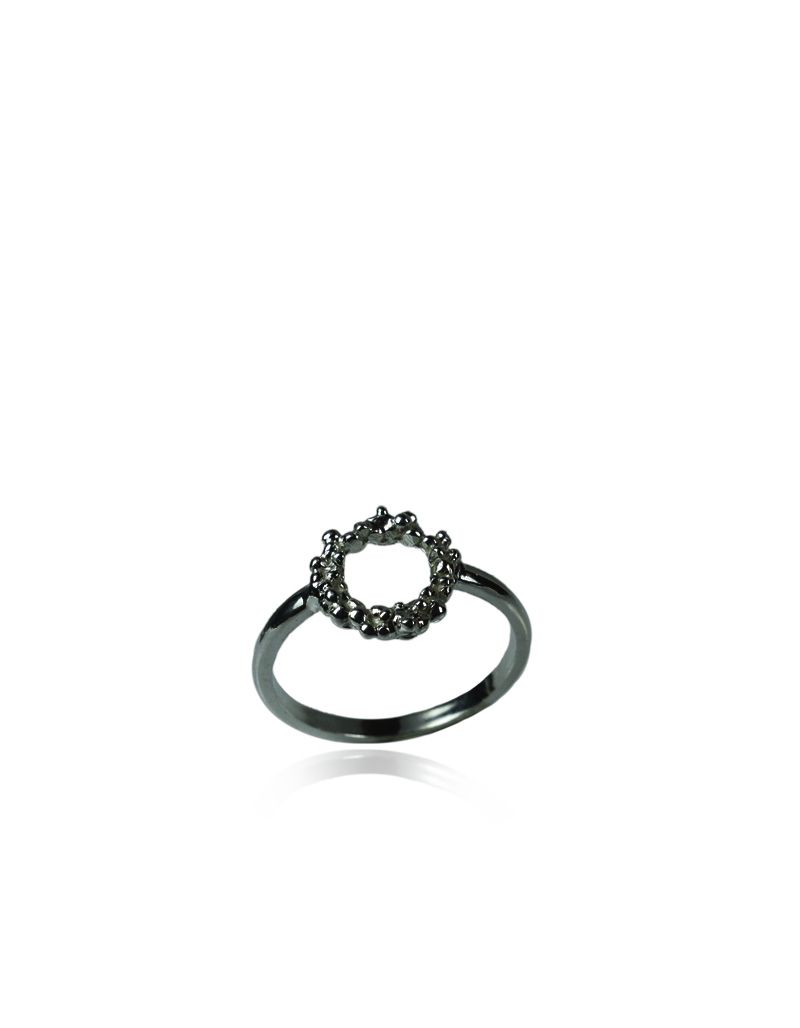 Small circle ring on sale