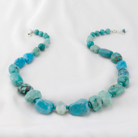 Chunky Turquoise & Amazonite Necklace