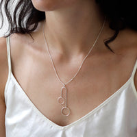 Double Circle Pendant