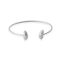 Small Olive Stone Bangle