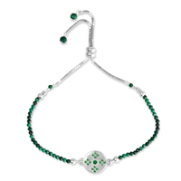 Border Stitch Tatreez Beaded Bracelet