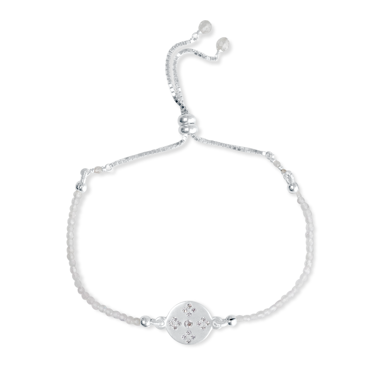 Border Stitch Tatreez Beaded Bracelet
