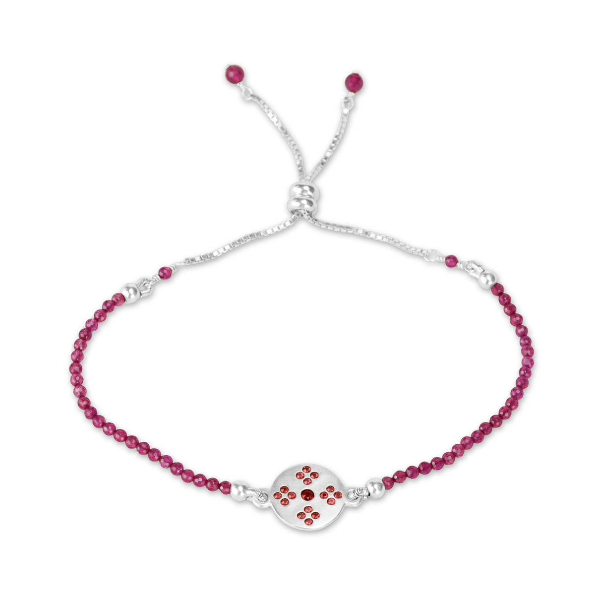 Border Stitch Tatreez Beaded Bracelet