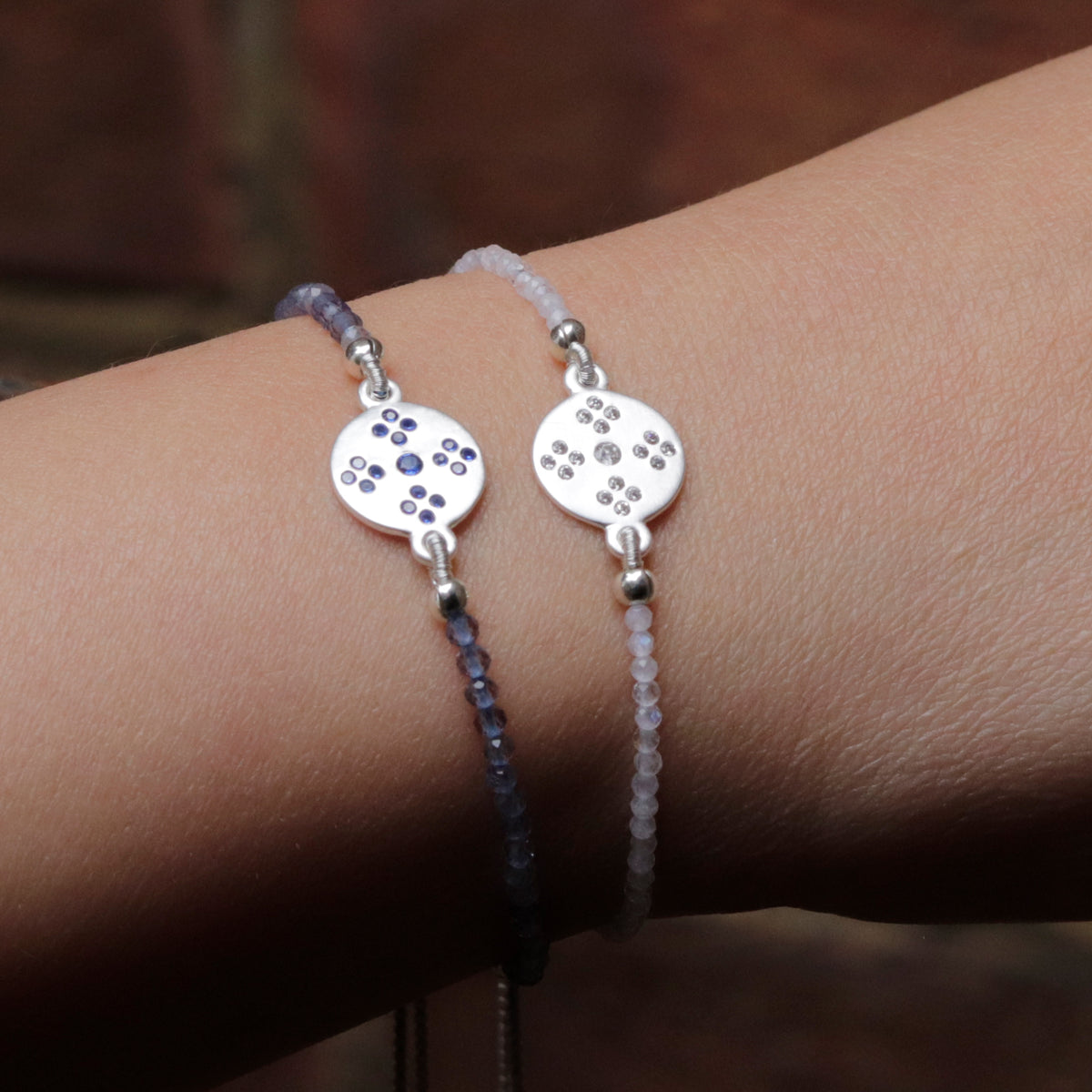 Border Stitch Tatreez Beaded Bracelet
