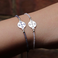 Border Stitch Tatreez Beaded Bracelet