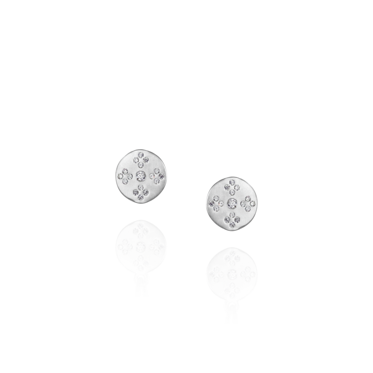 Border Stitch Tatreez Stud Earrings