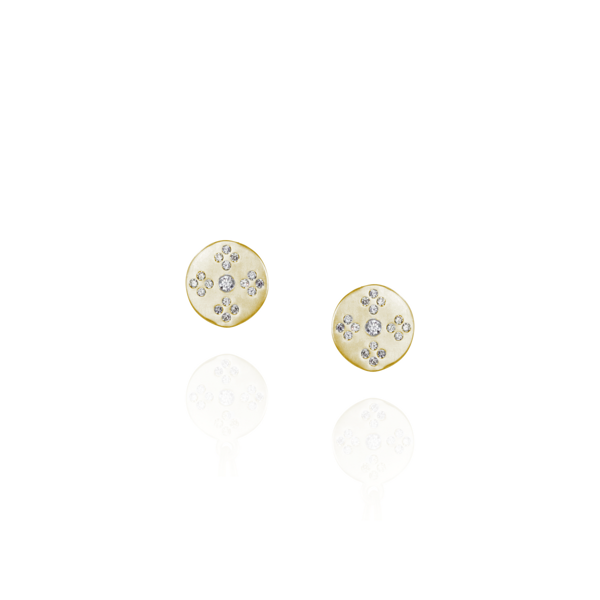 Border Stitch Tatreez Stud Earrings