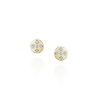Border Stitch Tatreez Stud Earrings