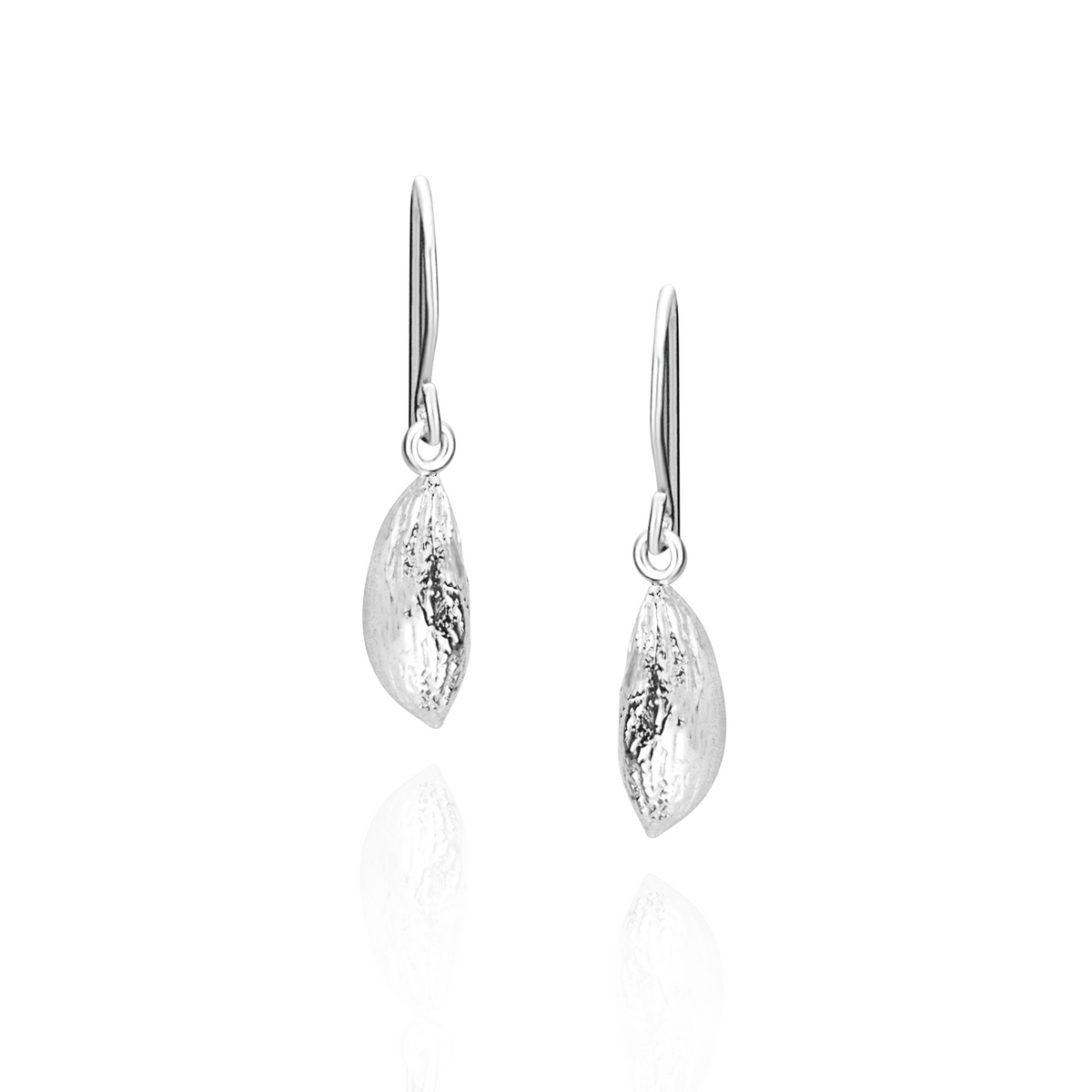 Small Olive Stone Earrings