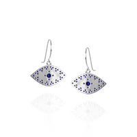 Evil Eye Tatreez Earrings