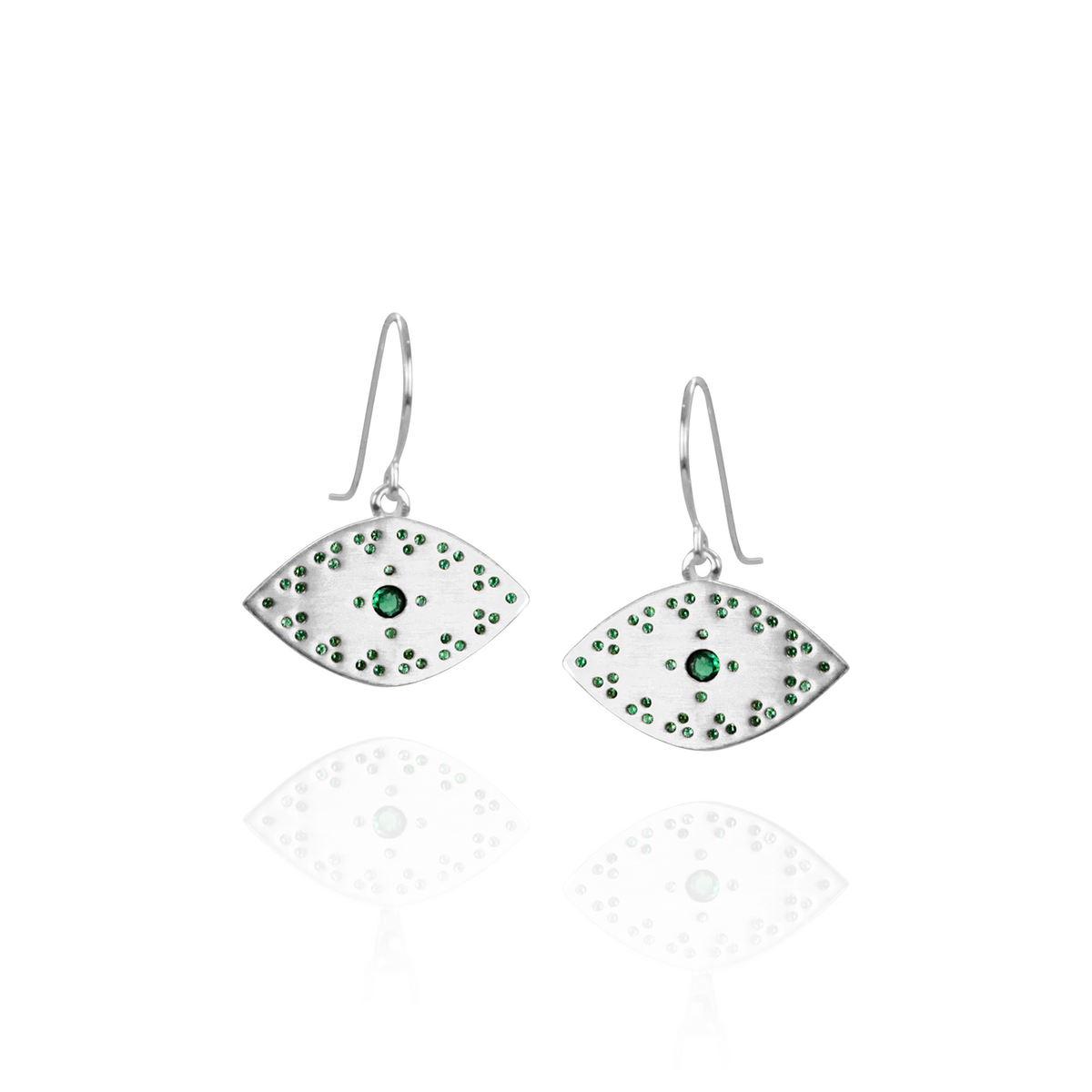 Evil Eye Tatreez Earrings