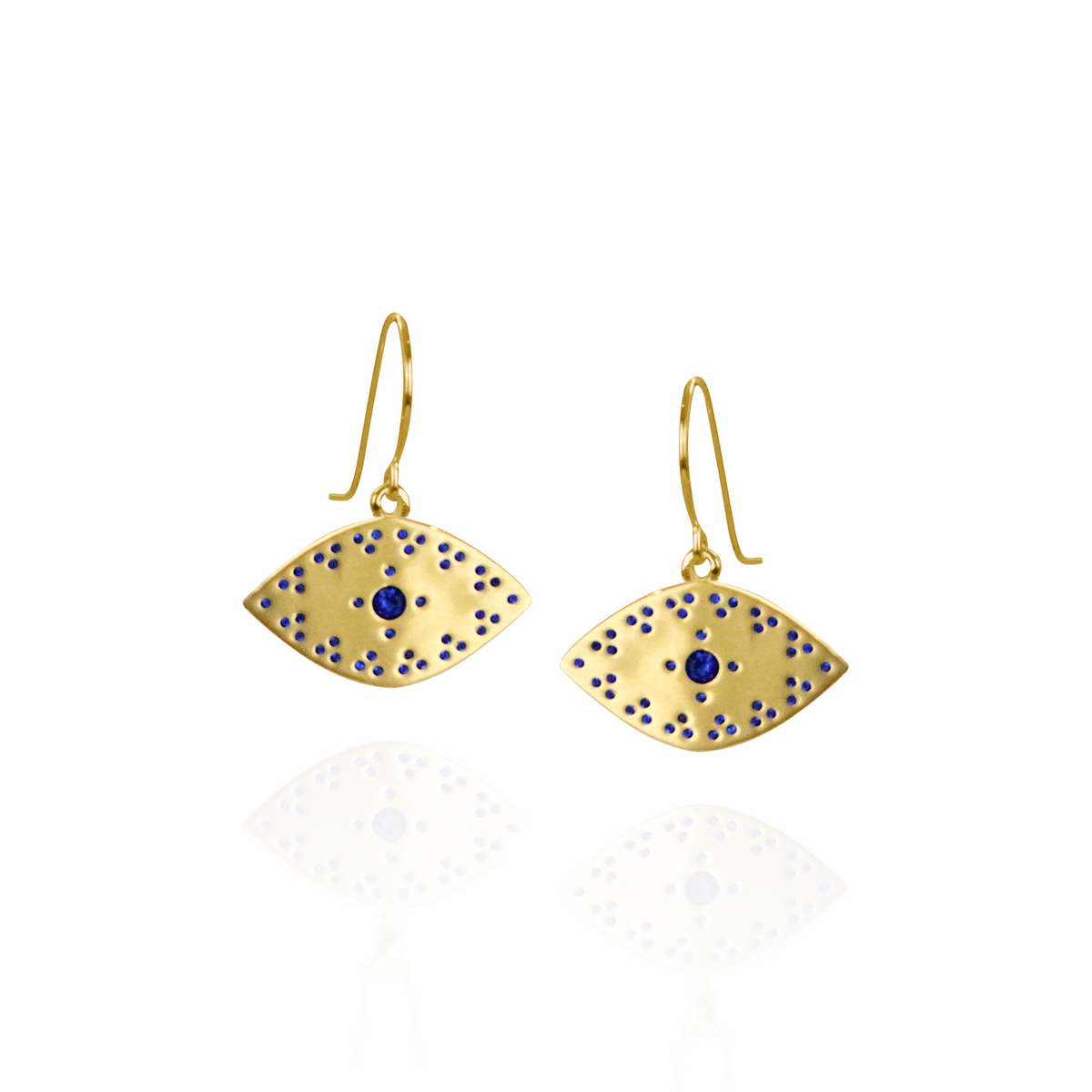 Evil Eye Tatreez Earrings