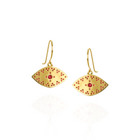 Evil Eye Tatreez Earrings