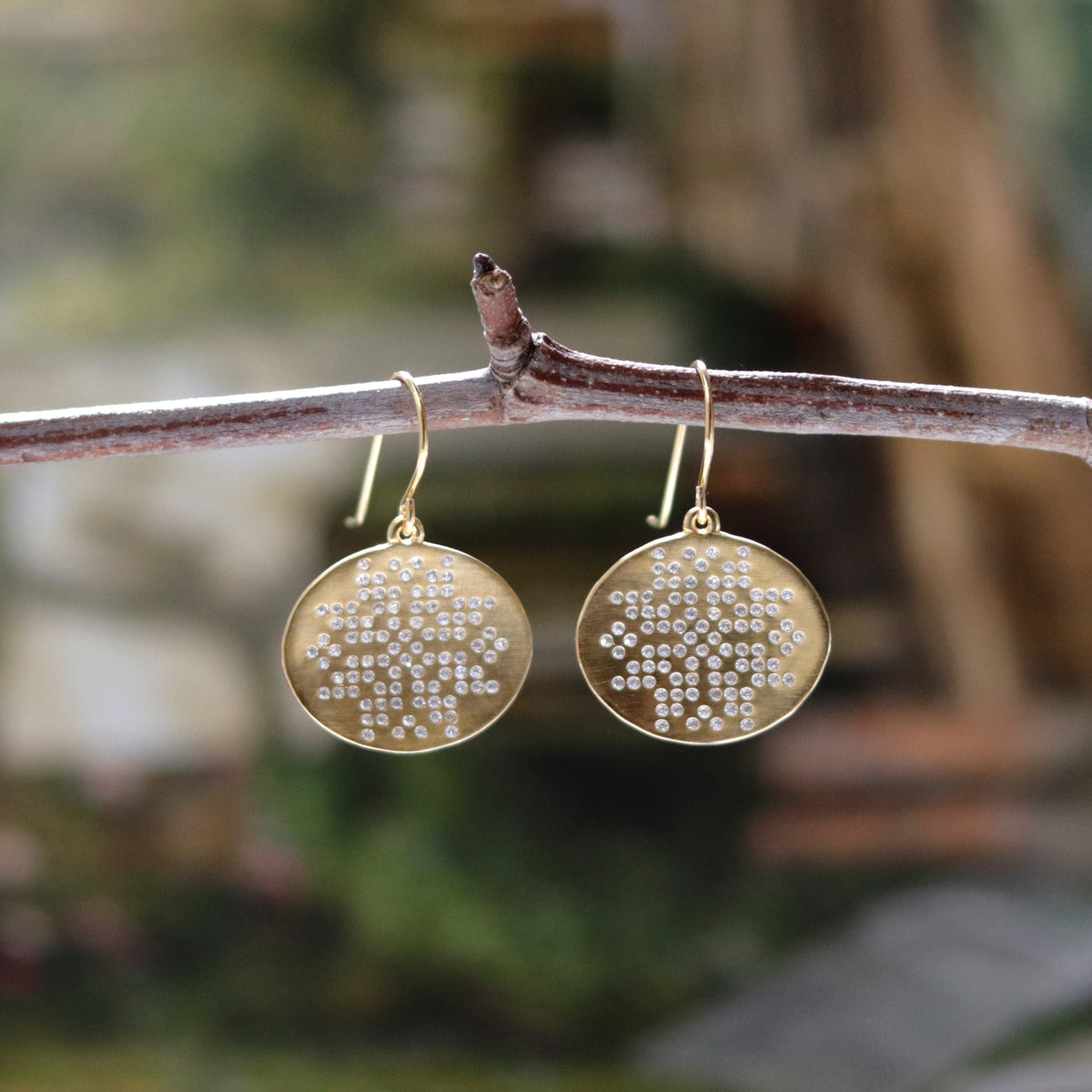 Star of Bethlehem Tatreez Earrings