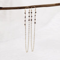 9ct Gold Chain & Diamond Earrings