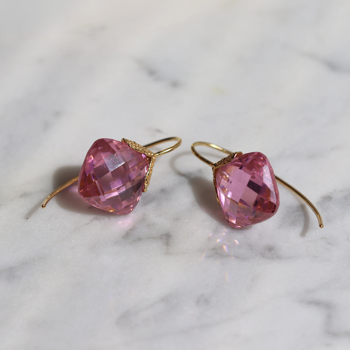 Cushion Cut Earrings