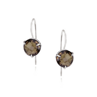 Faceted Gemstone Earrings