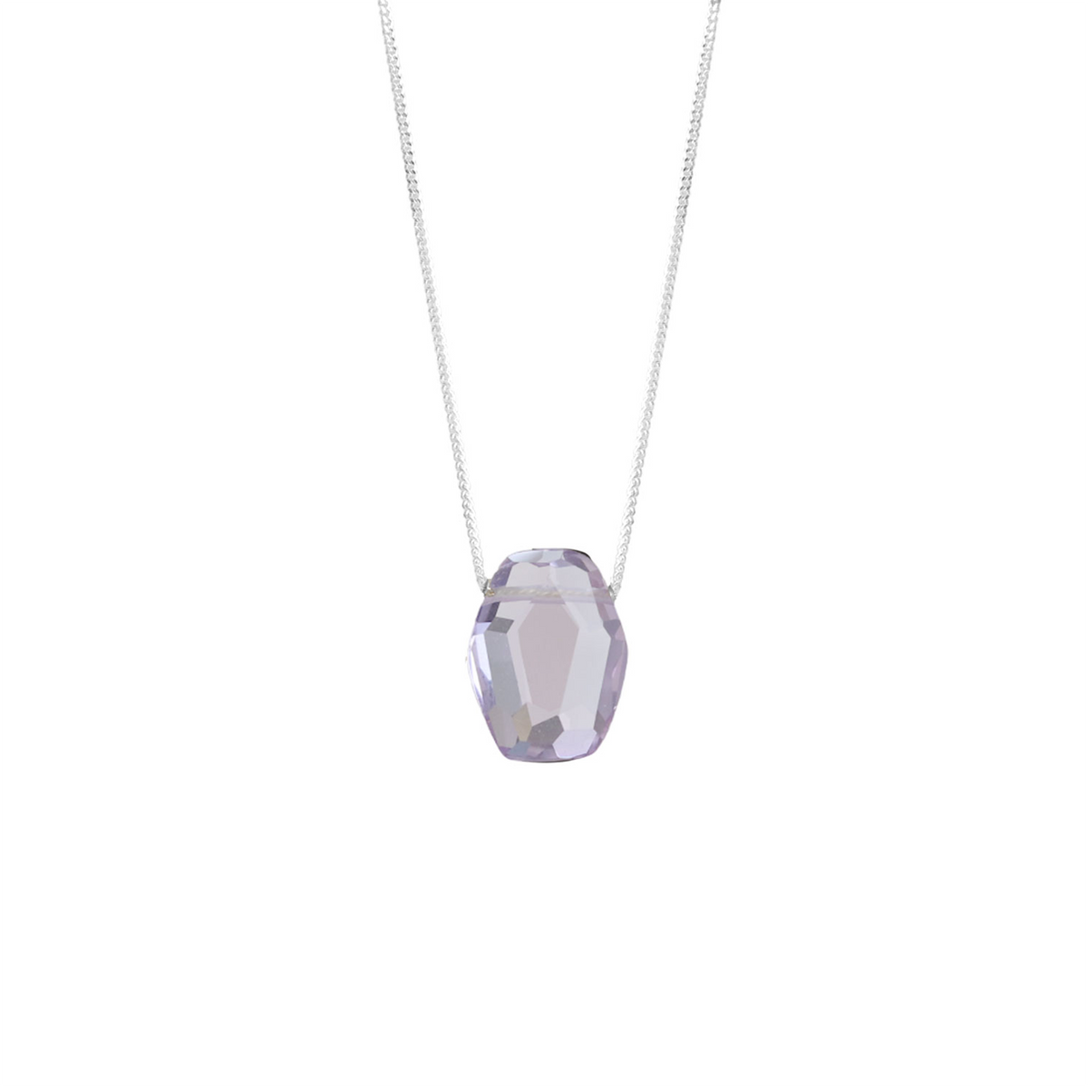 Geometric Gemstone Necklace