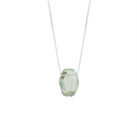 Geometric Gemstone Necklace