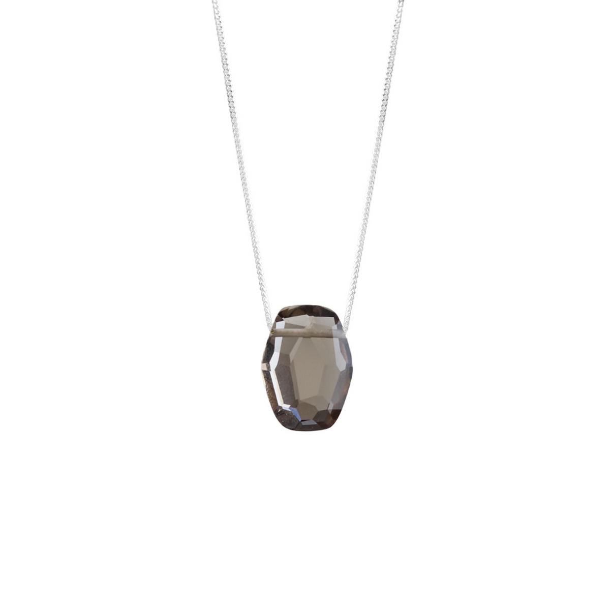Geometric Gemstone Necklace