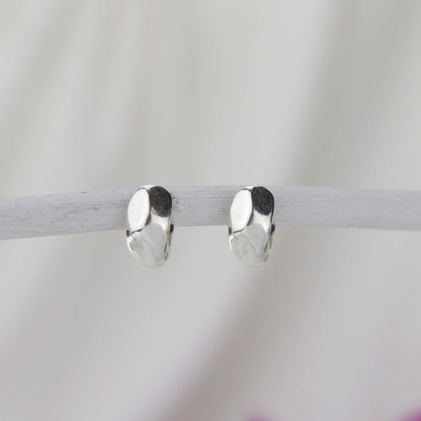 Geometric Silver Studs
