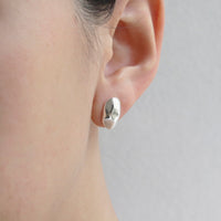 Geometric Silver Studs