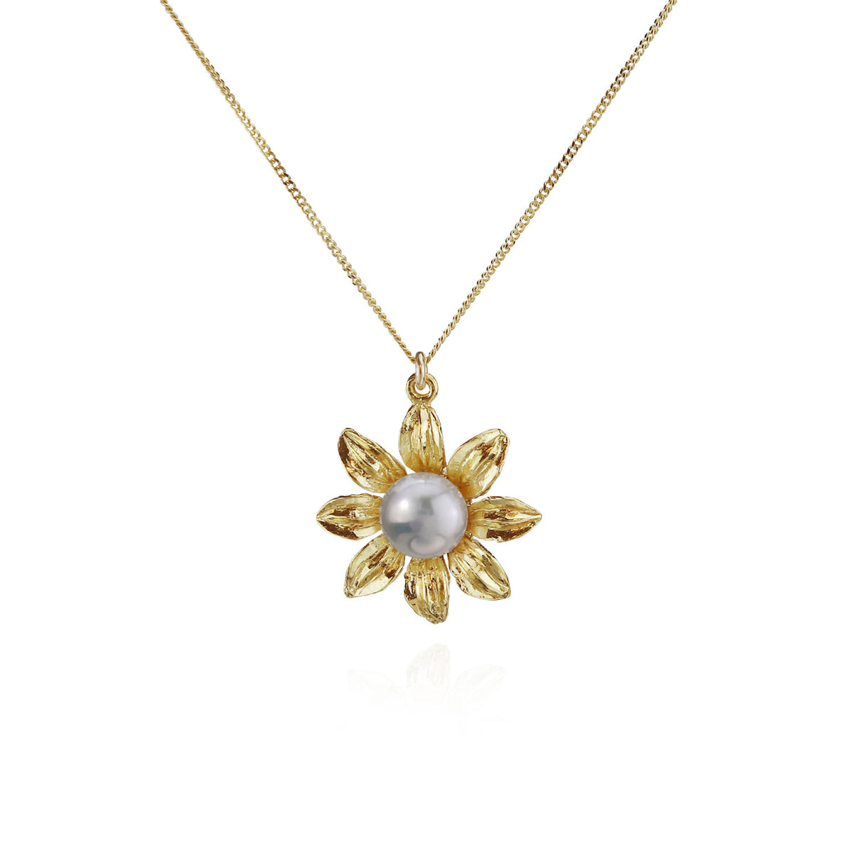 Flower Pearl Pendant