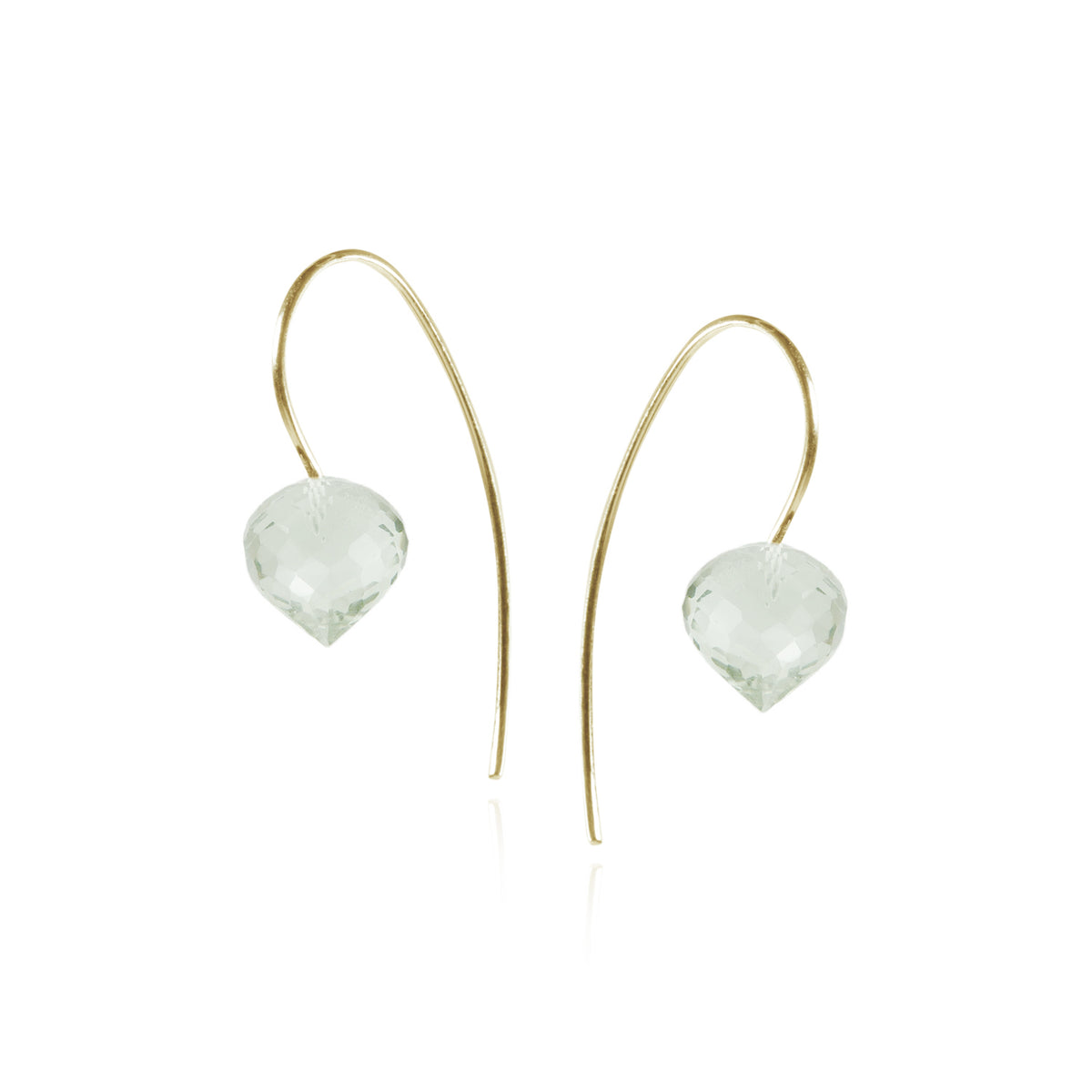 Mini Fish Hook Minaret Earrings