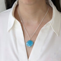 Large Mismatched Gemstone Pendant