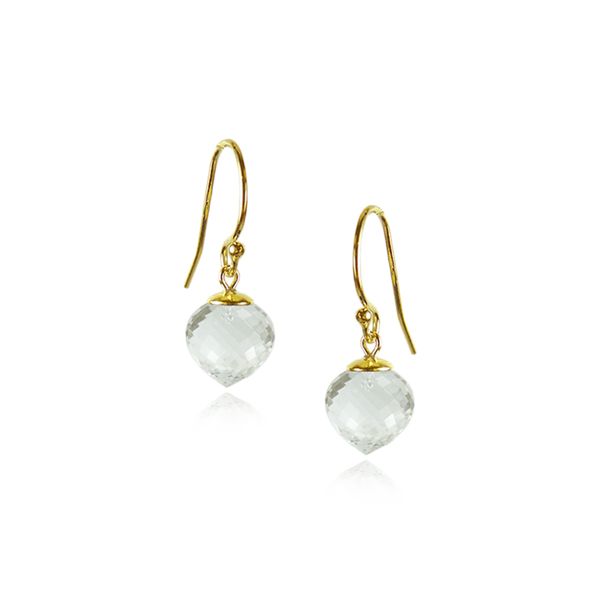 Minaret Gem Drop Earrings