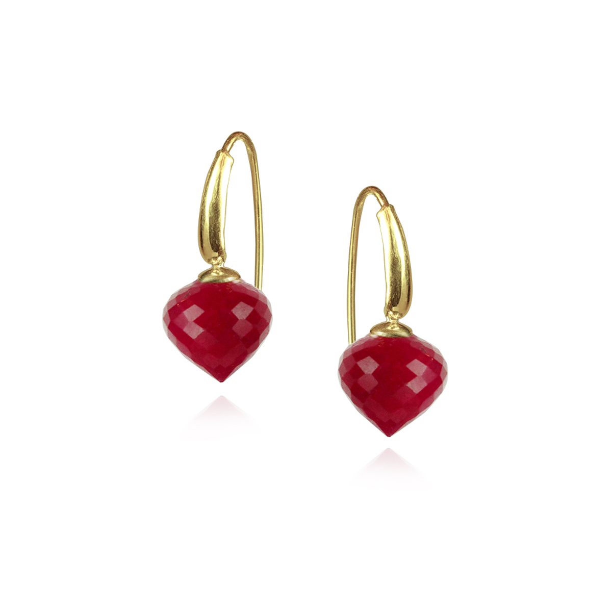 Minaret Gem Drop Earrings