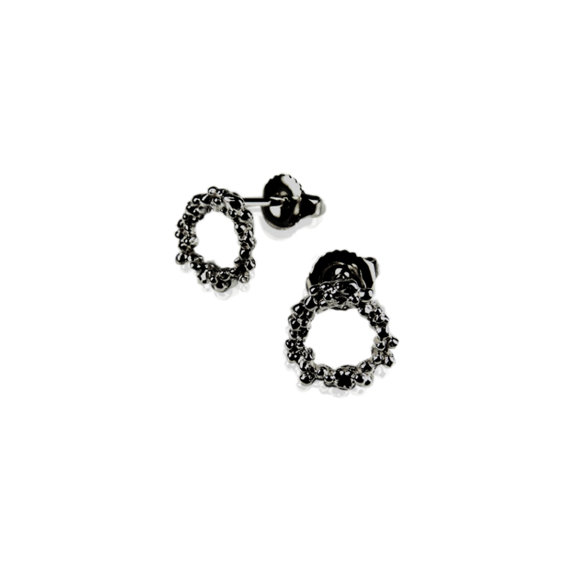 Circle Stud Earrings