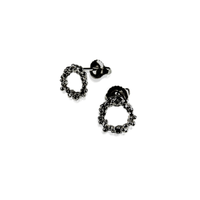 Circle Stud Earrings
