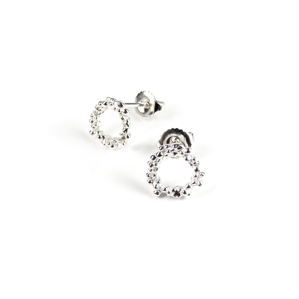 Circle Stud Earrings