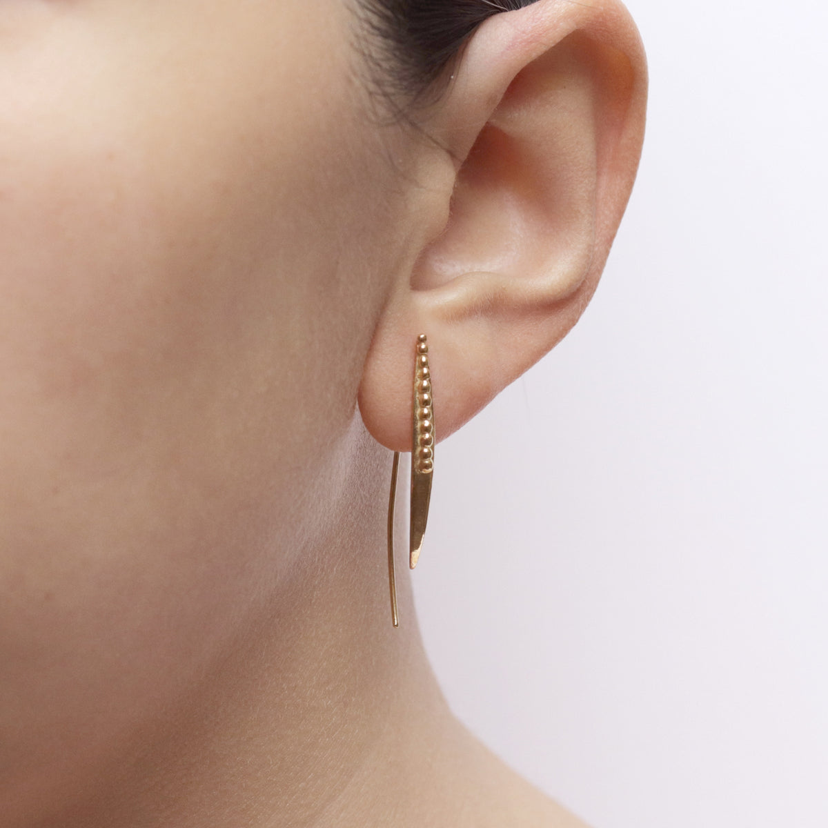 Textured Linear Earrings