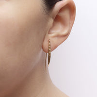 Textured Linear Earrings