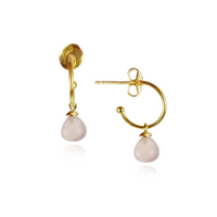 Gemstone Mini Hoops