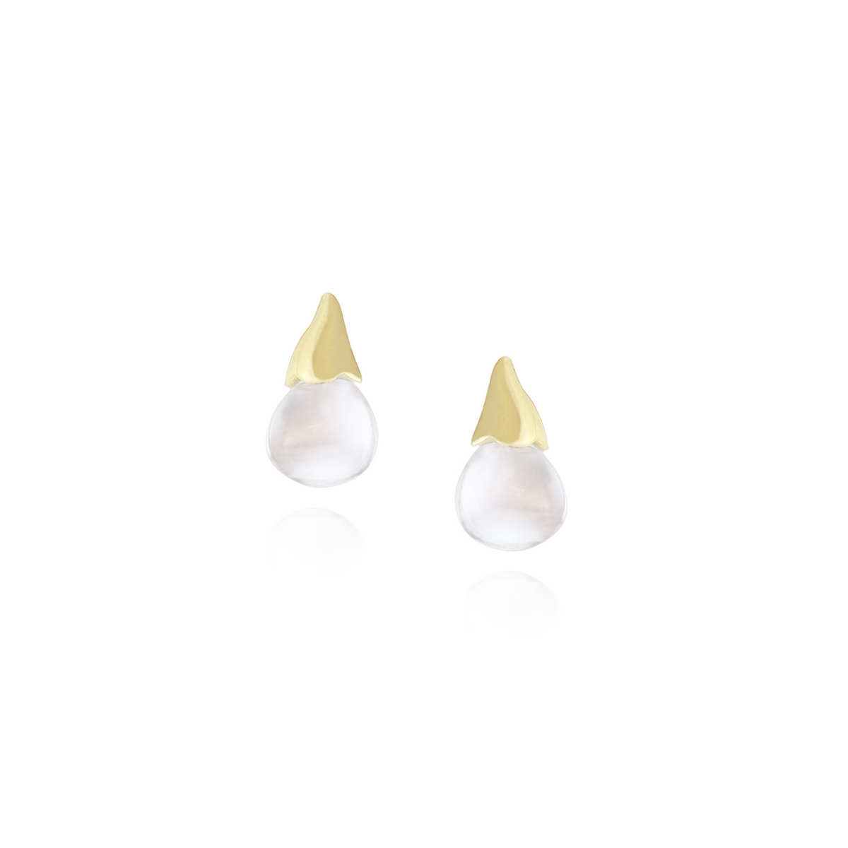 Small Water Droplet Earrings