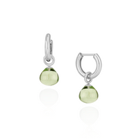 Smooth Drop Hinged Hoops