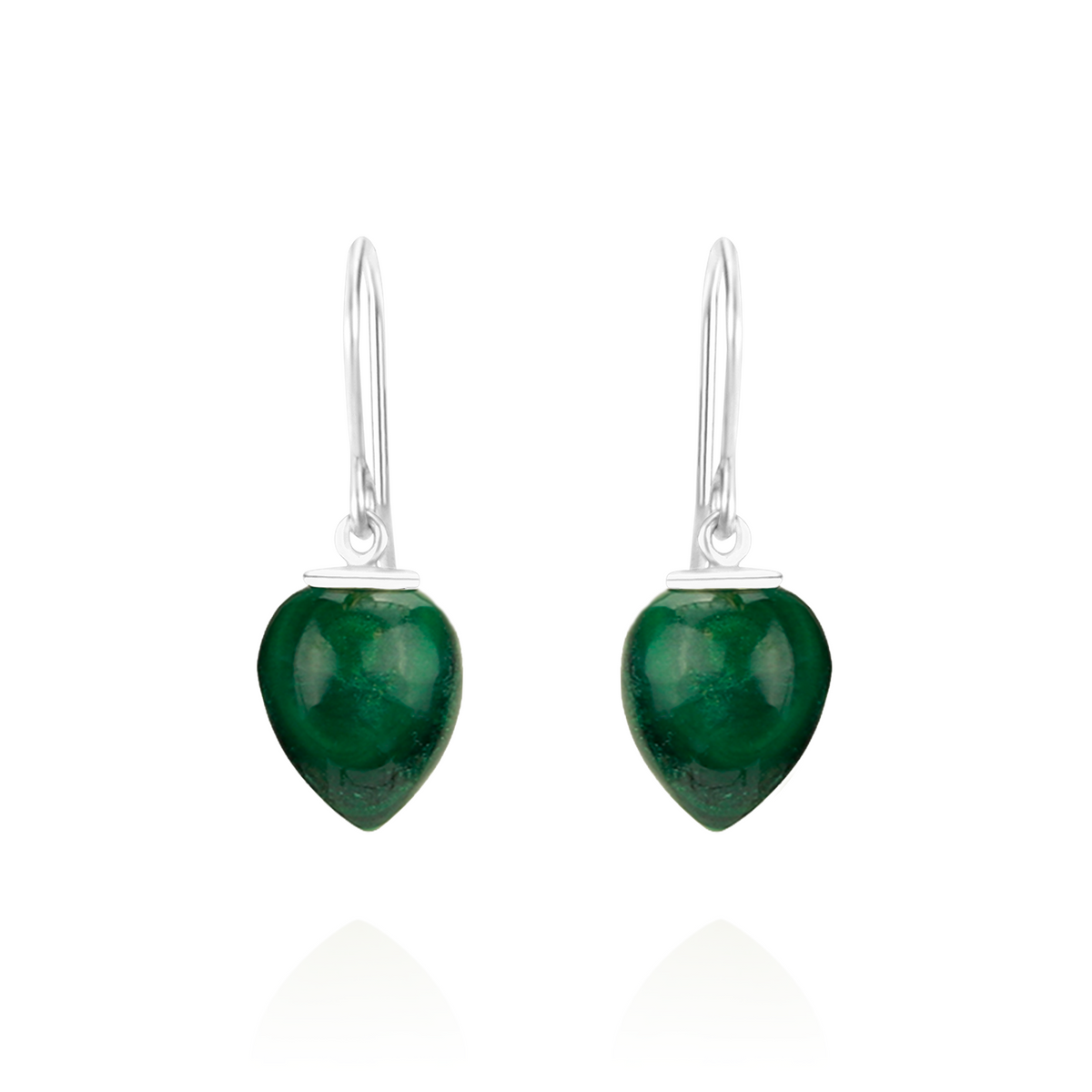 Smooth Acorn Earrings