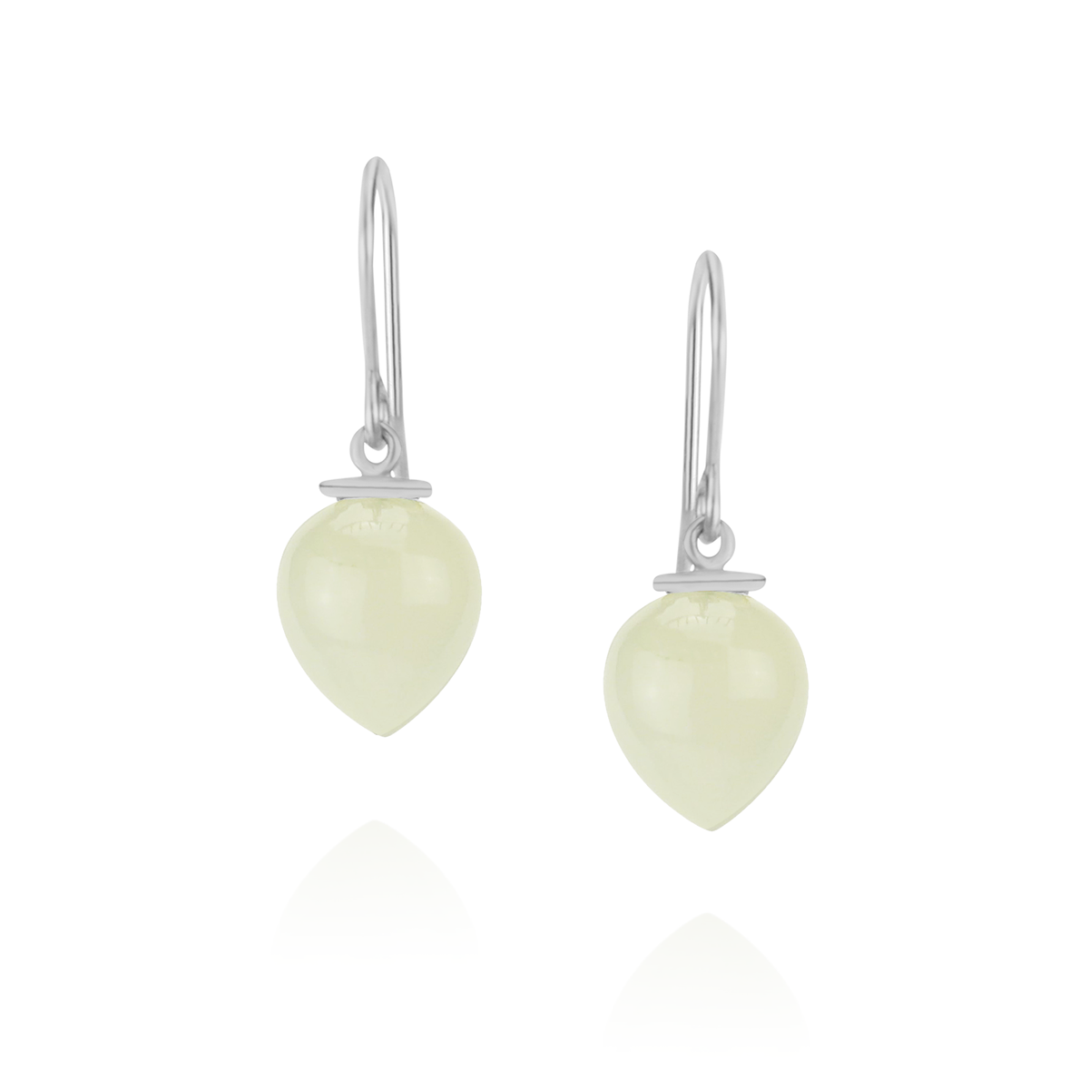 Smooth Acorn Earrings