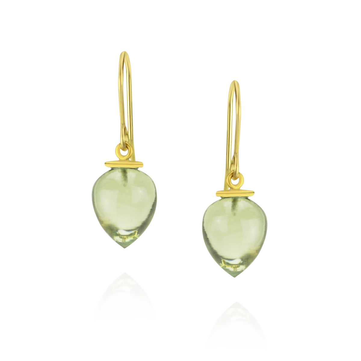Smooth Acorn Earrings