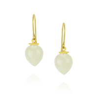 Smooth Acorn Earrings