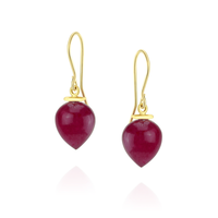 Smooth Acorn Earrings