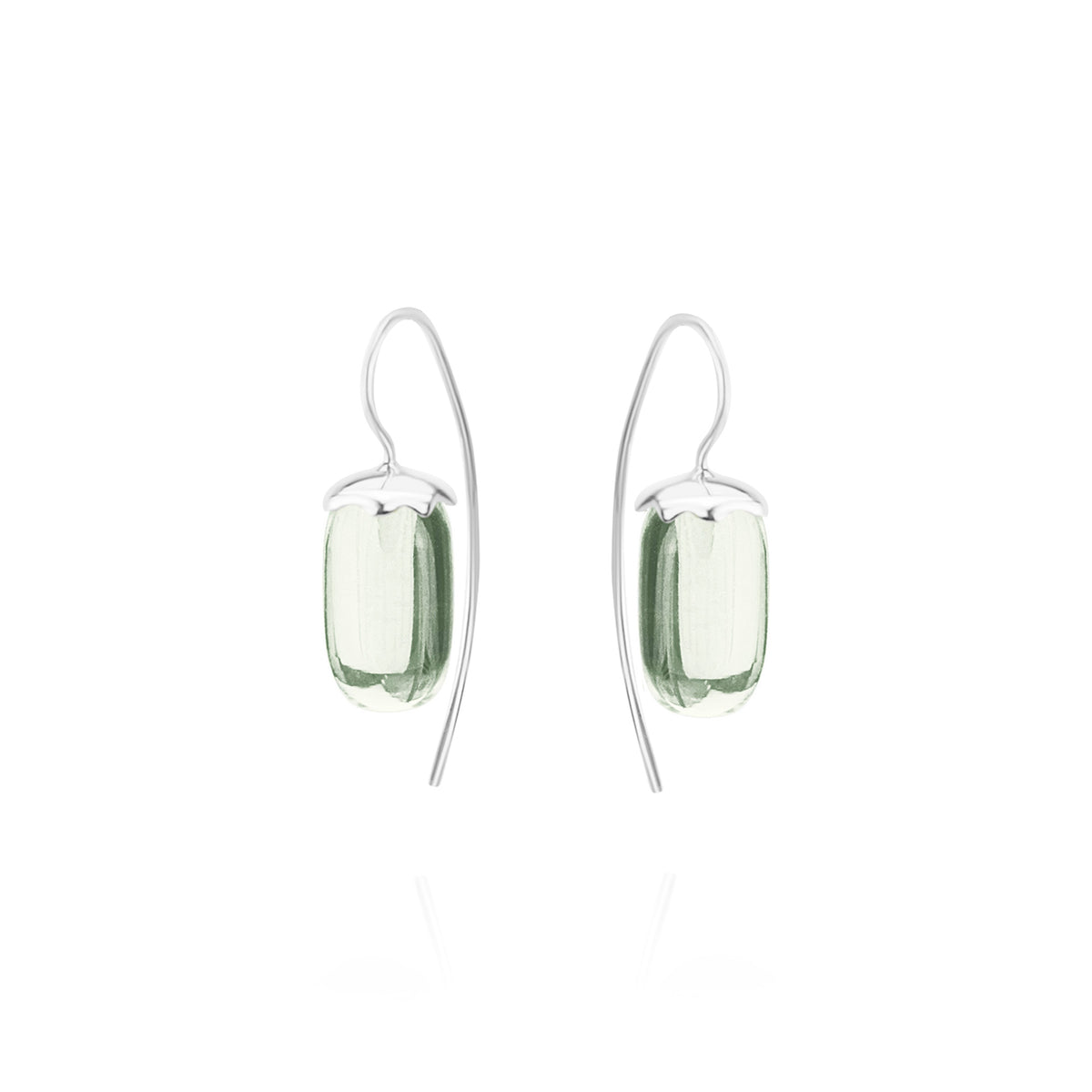 Smooth Capsule Earrings