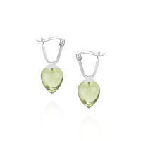 Smooth Acorn Latch Back Earrings