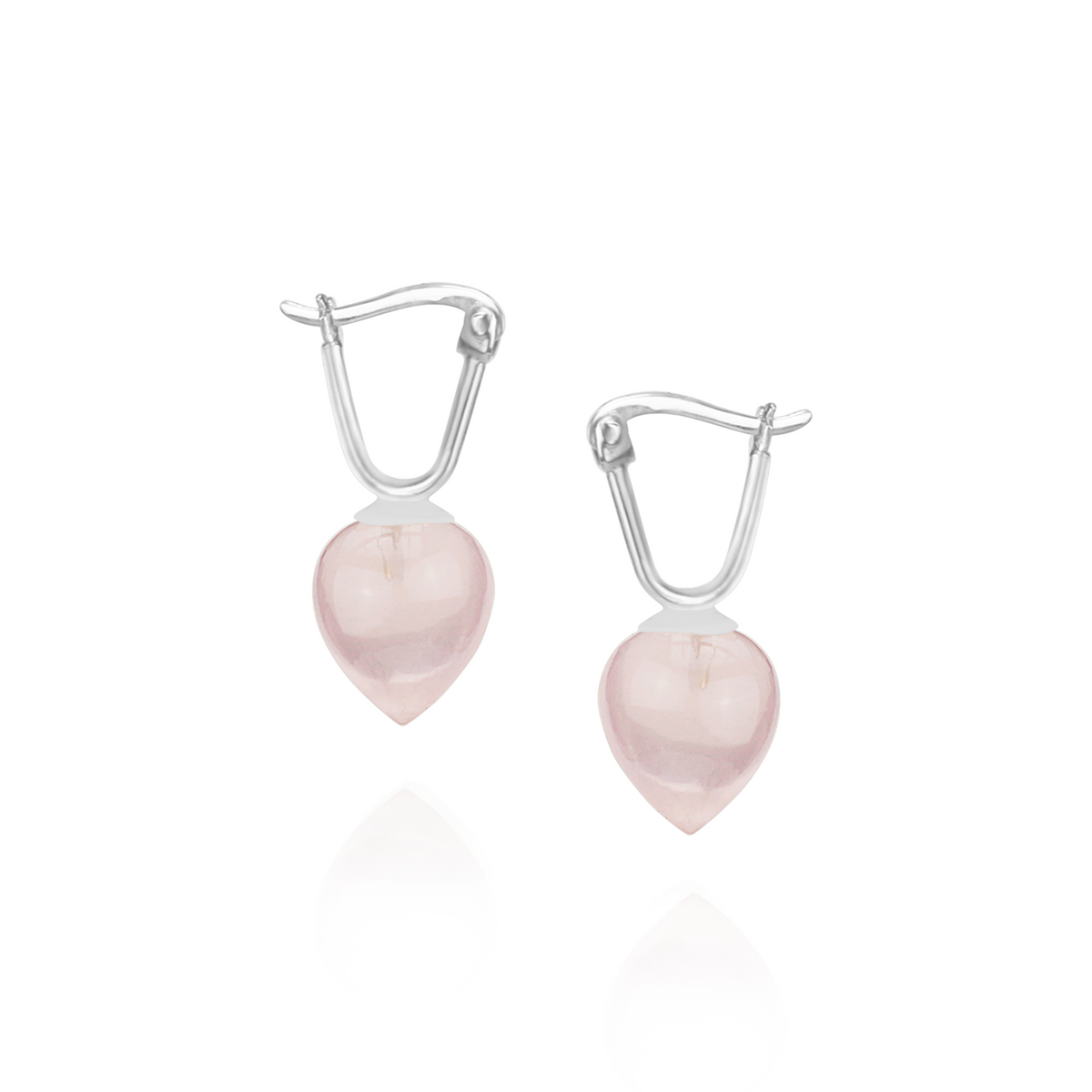 Smooth Acorn Latch Back Earrings