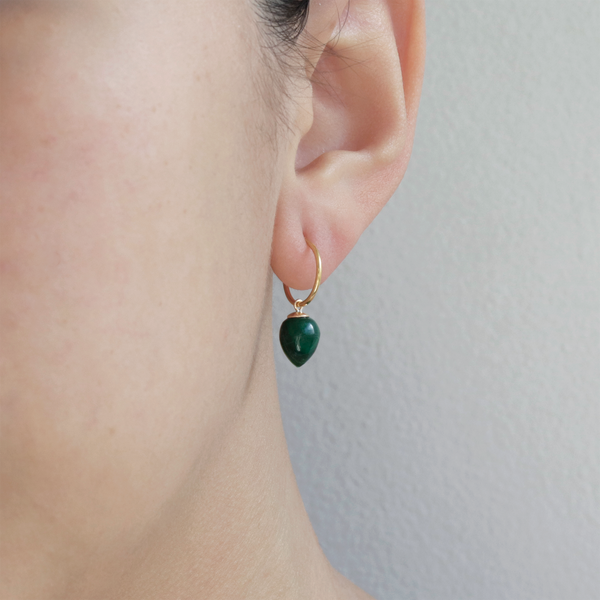 Small Acorn Hoops